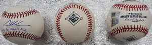 Adley Rutschman Autographed Camden Yards Baseball Inscribed 2019 #1 Pick FANATICS v4