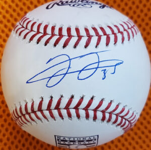 Frank Thomas Autographed HOF Baseball Sweetspot 1