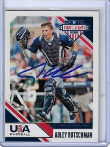 Adley Rutschman 2020 Panini USA Baseball Stars and Stripes Autographed Card #87