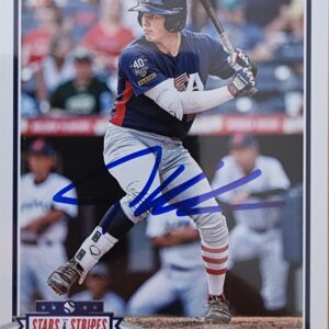 Adley Rutschman Autographed 2019 Panini USA Baseball Card #9 ROOKIE FIRST YEAR CARD