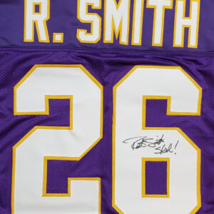 Robert Smith Minnesota Vikings Autographed Jersey v2