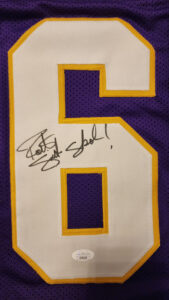 Robert Smith Autographed Custom Purple Vikings SKOL Jersey 1