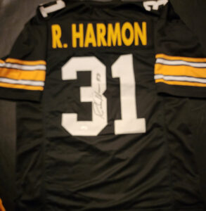 Ronnie Harmon Autographed Custom Iowa Jersey 2