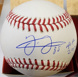 Frank Thomas Autographed Official Major League Baseball HOF 2014 JSA 1