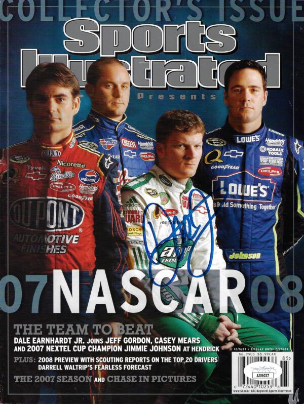 Dale Earnhardt Jr Autographed Sports Illustrated Magazine (11)