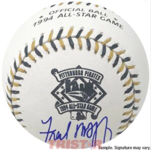Fred McGriff Autographed 1994 All Star Baseball Under Logo