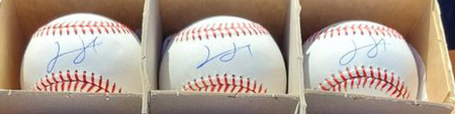 Jackson Holliday Autographed OMLB Baseball v2