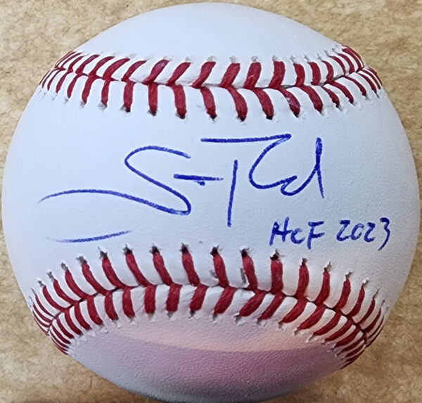 Scott Rolen St Louis Cardinals Autographed and Inscribed HOF 2023 OMLB Ball v1