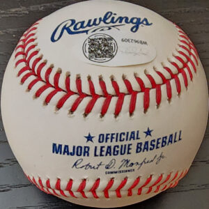Miguel Cabrera Autographed Gracias Miggy Baseball v2