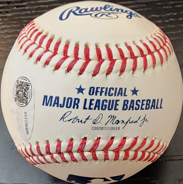 Miguel Cabrera Autographed OMLB Baseball Inscribed Triple Corona v2