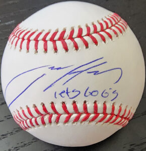 Jackson Holliday Autograph OMLB Baseball Inscribed Lets Go Os v1