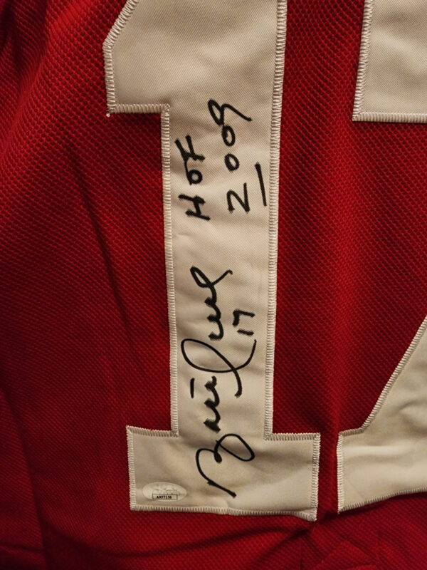 Brett Hull Autographed Red Wings Jersey 1