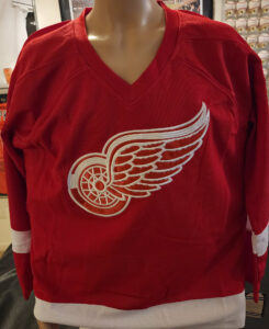 Brett Hull Autographed Red Wings Jersey 3