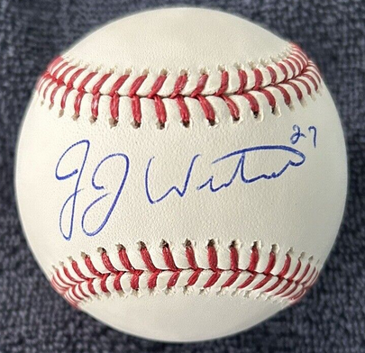 JJ Wetherholt Autographed OMLB Baseball