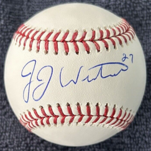 JJ Wetherholt Autographed OMLB Baseball BECKETT