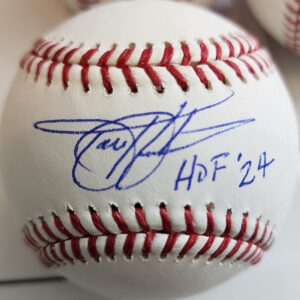 Todd Helton Autographed OMLB Baseball w HOF24 Inscription