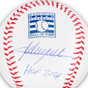 Adrian Beltre Autographed HOF Baseball Insribed HOF 2024 LOGO