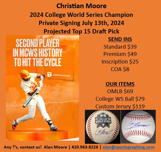 Christian Moore Private Signing July 2024