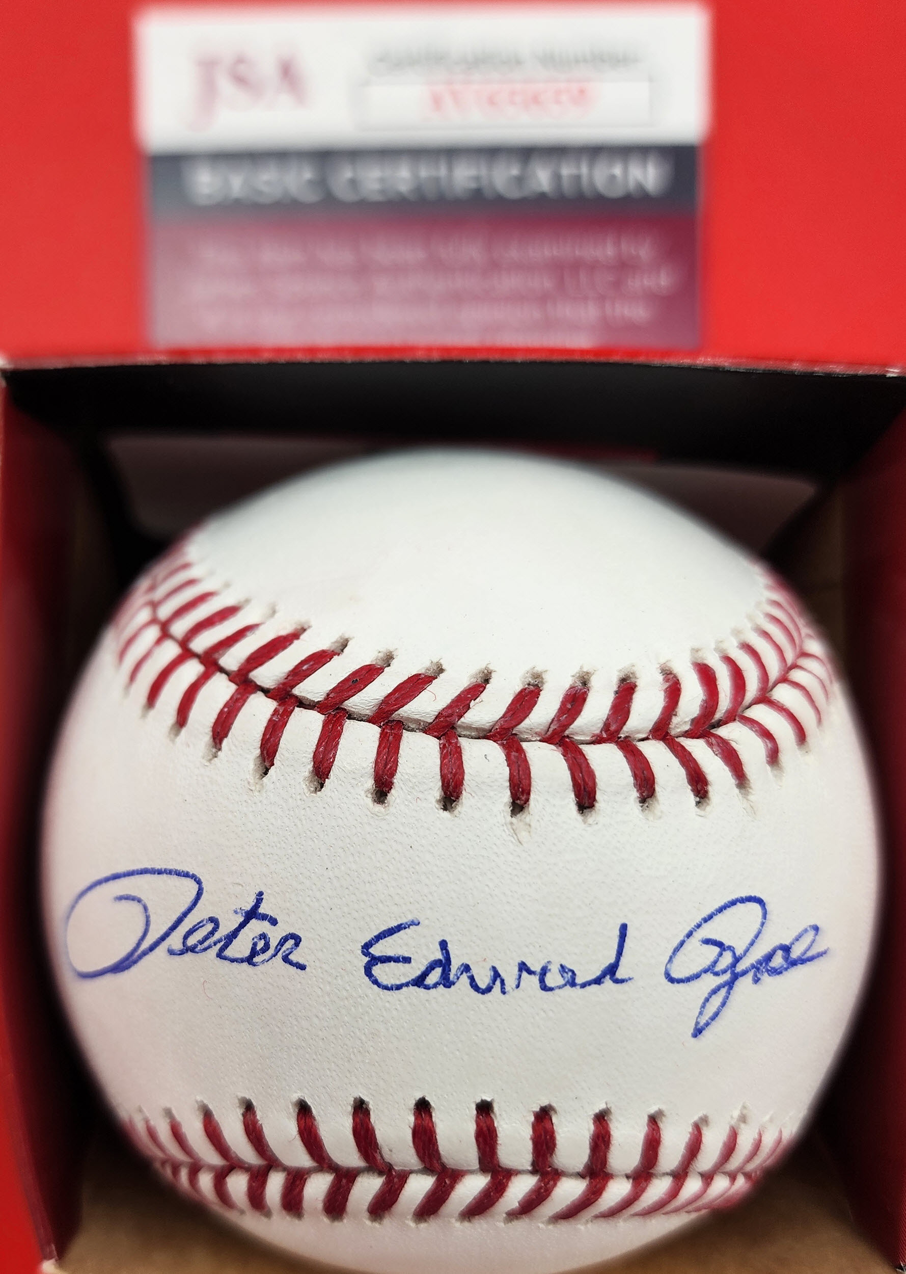 Pete Rose Autographed HOF Baseball FULL NAME SWEET JSA COA v1