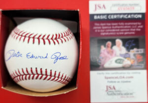 Pete Rose Autographed HOF Baseball FULL NAME SWEET JSA COA v2