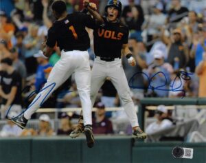 Christian Moore and Dylan Dreiling Autographed Volunteers 8x10 Photo Beckett Witnessed COA