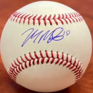 Mason Miller Autographed Rawlings OMLB Baseball Beckett Witnessed COA