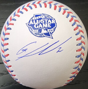 Gunnar Henderson Autographed 2024 All Star Baseball Witnessed COA v1