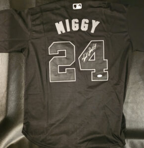 Miguel Cabrera Autographed Black Detroit Tigers MIGGY Jersey JSA COA v2