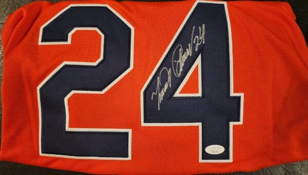 Miguel Cabrera Autographed Orange Detroit Tigers Jersey JSA COA v1