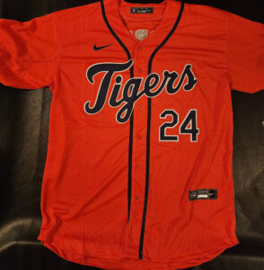 Miguel Cabrera Autographed Orange Detroit Tigers Jersey JSA COA v3