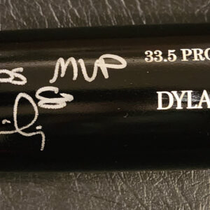 Dylan Dreiling Autographed Black Old Hickory Game Model Bat Beckett Witnessed COA v2