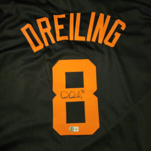 Dylan Dreiling Autographed Custom Black Tennessee Jersey Beckett Witnessed COA v2