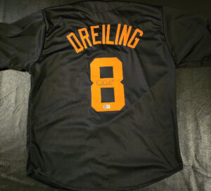 Dylan Dreiling Autographed Custom Black Tennessee Jersey Beckett Witnessed COA v3