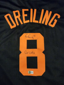 Dylan Dreiling Autographed Custom Black Tennessee Jersey Inscribed Go Vols Beckett Witnessed COA v2