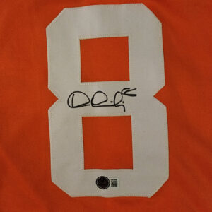 Dylan Dreiling Autographed Custom Orange Tennessee Jersey Beckett Witnessed COA v1