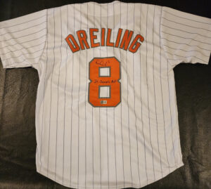 Dylan Dreiling Autographed Custom Pin Stripe Tennessee Jersey Inscribed 24 Champs MVP Beckett Witnessed COA v3