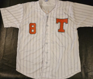 Dylan Dreiling Autographed Custom Pin Stripe Tennessee Jersey Inscribed 24 Champs MVP Beckett Witnessed COA v4