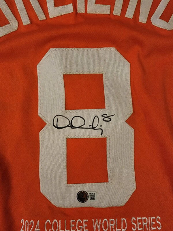 Dylan Dreiling Autographed Custom Tennessee STAT Jersey Beckett Witnessed COA v1