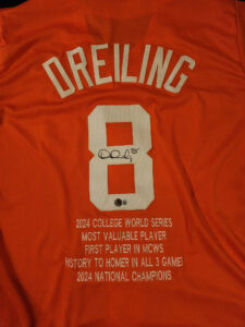 Dylan Dreiling Autographed Custom Tennessee STAT Jersey Beckett Witnessed COA v2