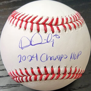 Dylan Dreiling Autographed OMLB Baseball Inscribed 2024 Champs MVP Beckett COA v1