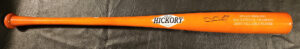 Dylan Dreiling Autographed Orange Old Hickory Commemorative Game Model Bat Beckett Witnessed COA v4