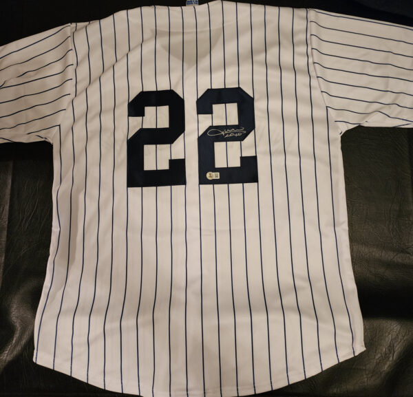 Juan Soto Autographed Custom New York Jersey Beckett Witnessed COA v2