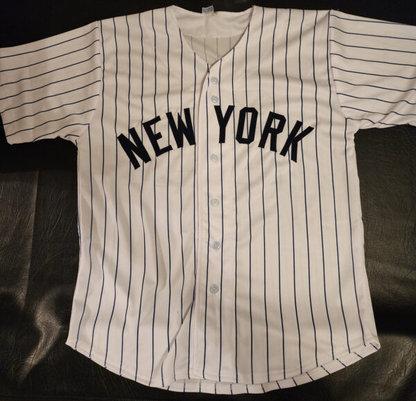 Juan Soto Autographed Custom New York Jersey Beckett Witnessed COA v3