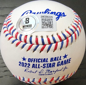 Miguel Cabrera Autographed 2022 All Star Baseball Beckett COA v2