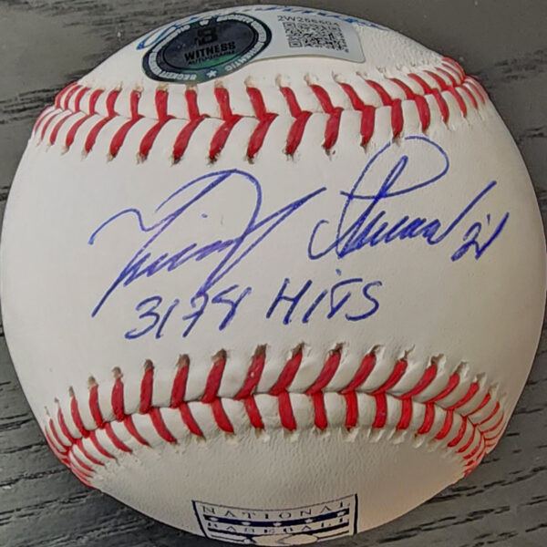 Miguel Cabrera Autographed HOF Baseball Inscribed 3174 Hits Beckett COA v1