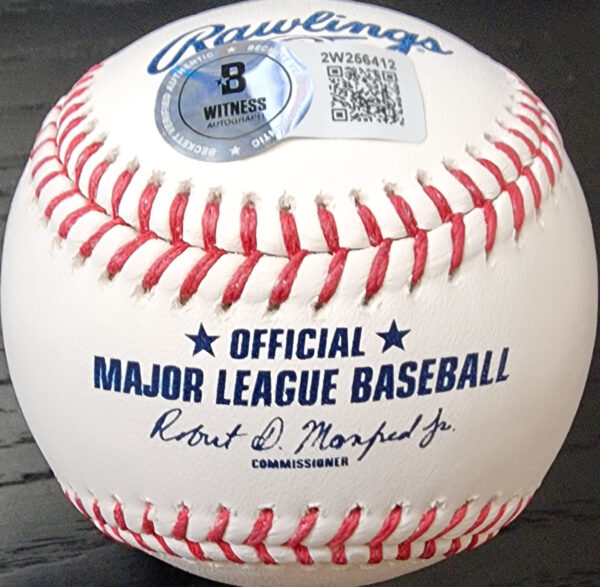 Miguel Cabrera Autographed OMLB Baseball Inscribed 2X AL MVP Beckett COA v2