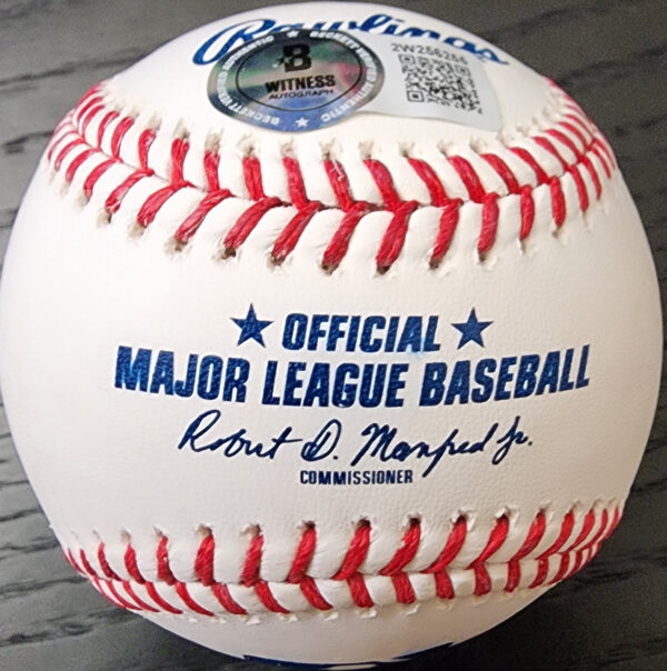 Miguel Cabrera Autographed OMLB FULL NAME Baseball Beckett COA v3