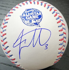 Jackson Merrill Autographed 2024 All Star Game Baseball v1