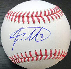 Jackson Merrill Autographed OMLB Baseball v1