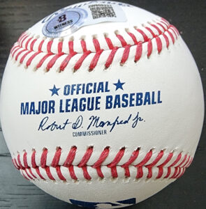 Jackson Merrill Autographed OMLB Baseball v2